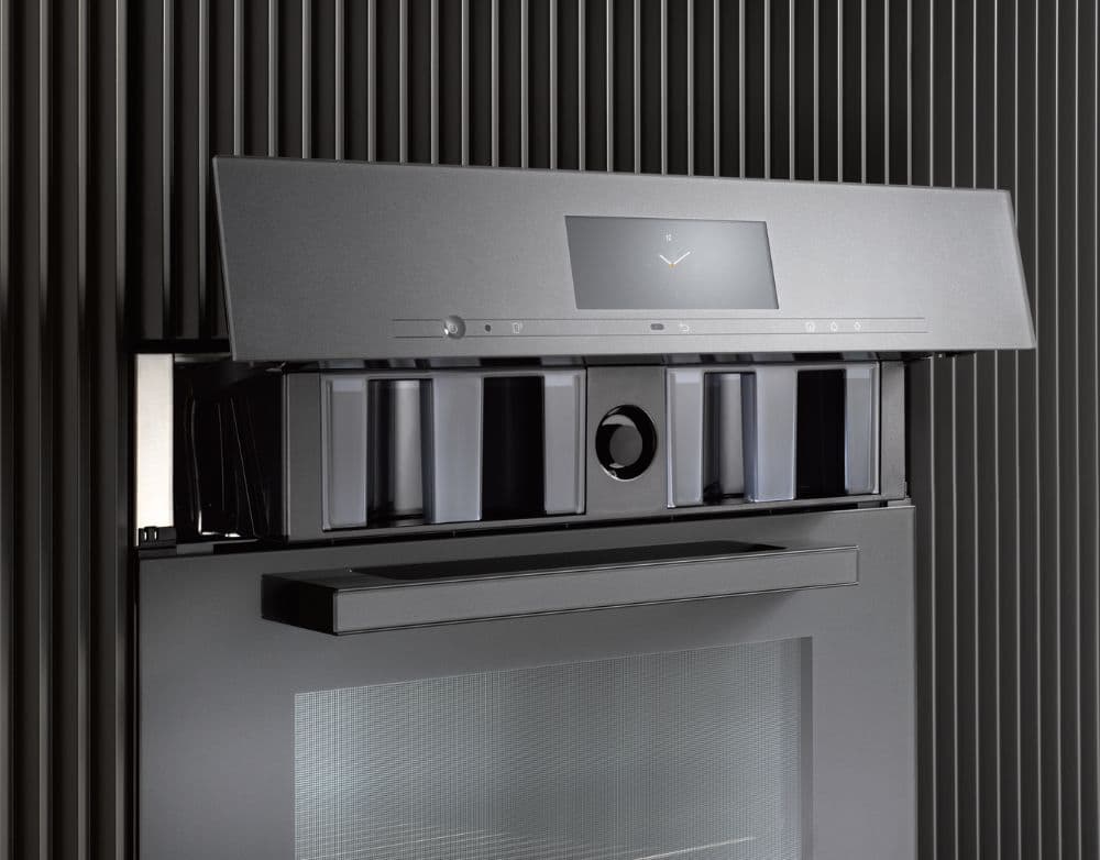 Motorized lift-up control panel