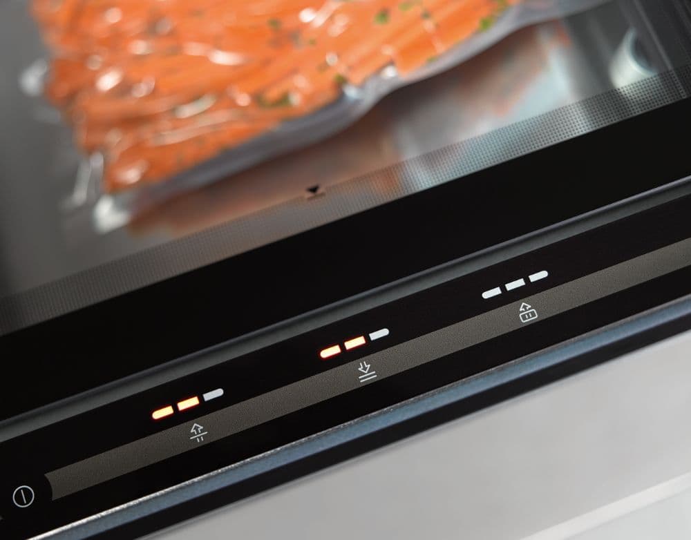 Three vacuum settings 