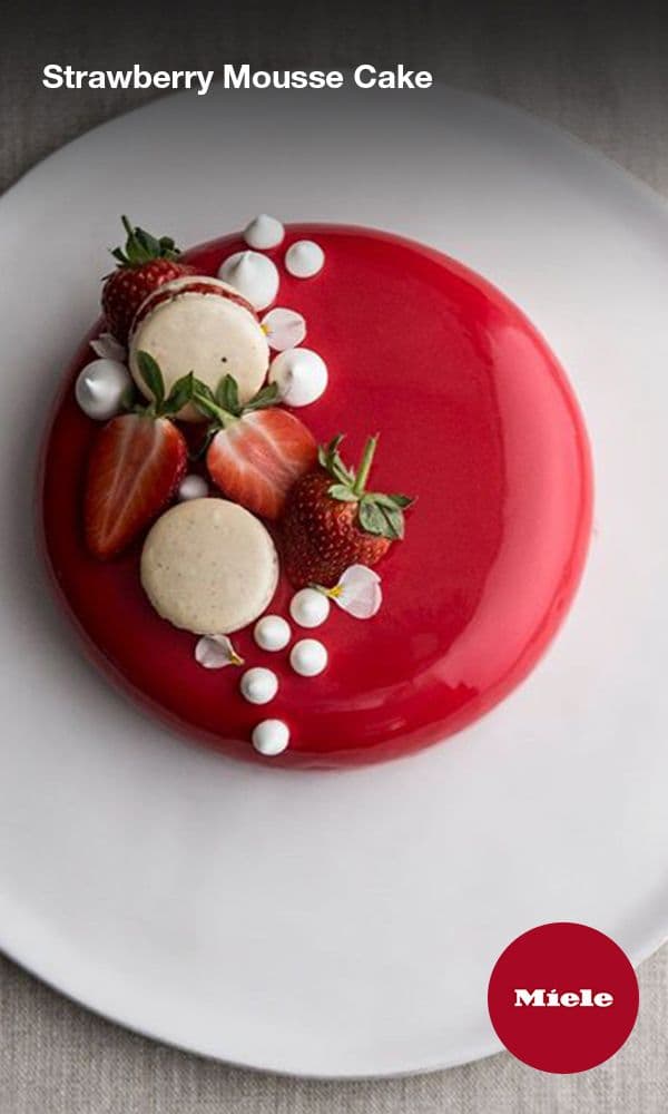 Strawberry Mousse Cake